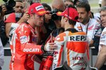 Andrea Dovizioso und Daniel Pedrosa 