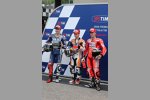 Jorge Lorenzo, Daniel Pedrosa und Andrea Dovizioso 