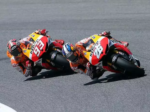 Daniel Pedrosa, Marc Marquez Titel-Bild zur News: Daniel Pedrosa, Marc Marquez