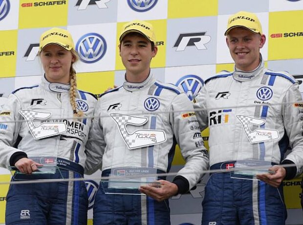 Michele Gatting, Kelvin van der Linde und Kasper H. Jensen Michele Gatting, Kelvin van der Linde und Kasper H. Jensen