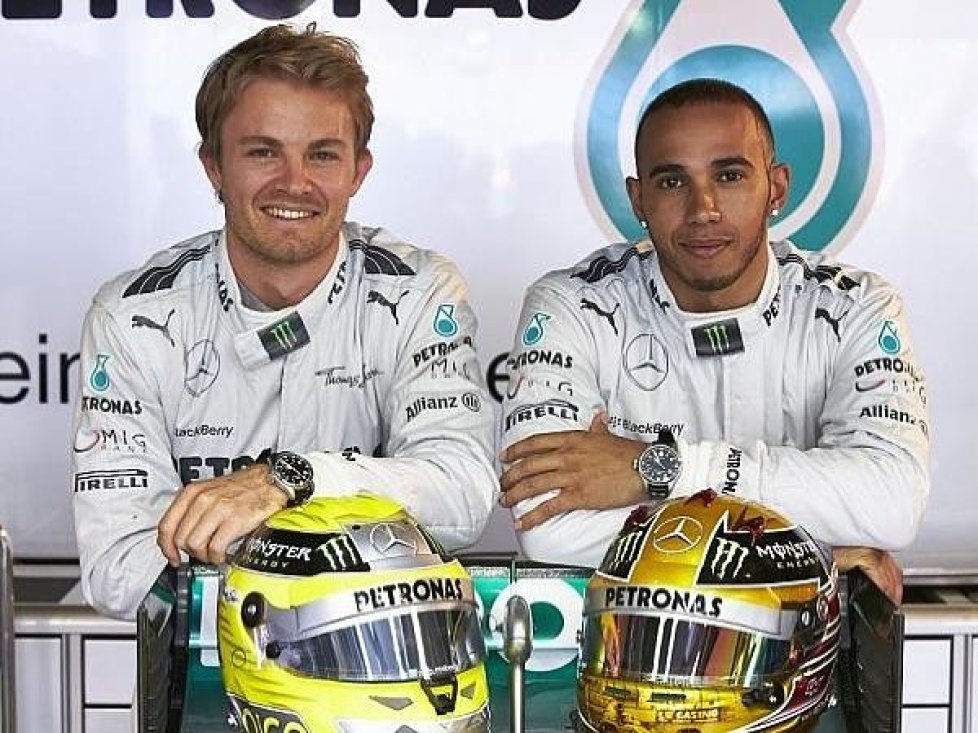 Nico Rosberg, Lewis Hamilton