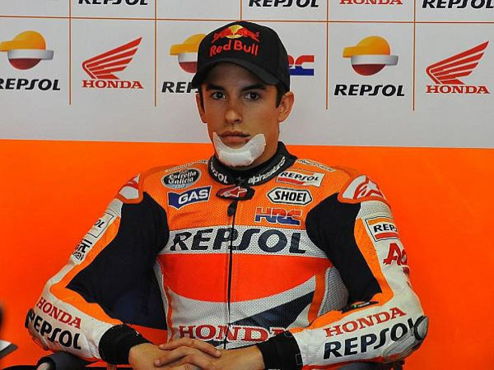 Marc Marquez, Kinn, Verletzung, Horror-Sturz