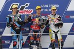 Alex Rins, Luis Salom und Maverick Vinales 