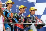 Alex Rins, Luis Salom und Maverick Vinales 