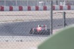 Geheimer Ferrari-Reifentest in Barcelona, abfotografiert von einem 