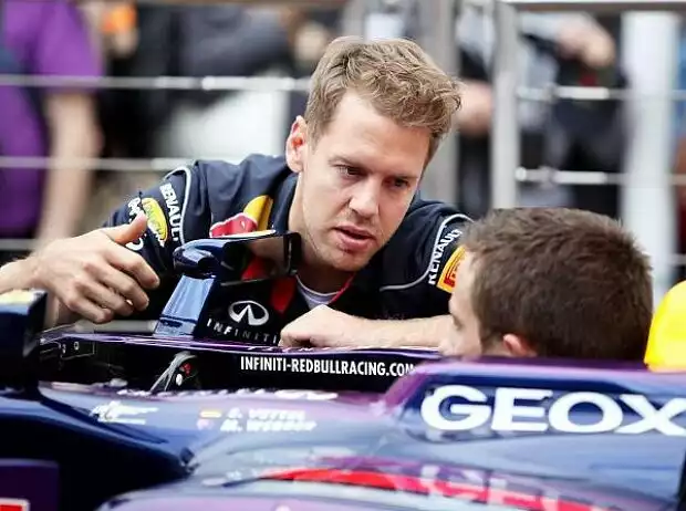 Sebastian Vettel, Sebastien Ogier Titel-Bild zur News: Sebastian Vettel, Sebastien Ogier