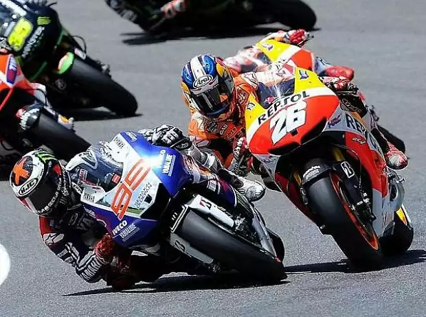 Jorge Lorenzo, Daniel Pedrosa Titel-Bild zur News: Jorge Lorenzo, Daniel Pedrosa