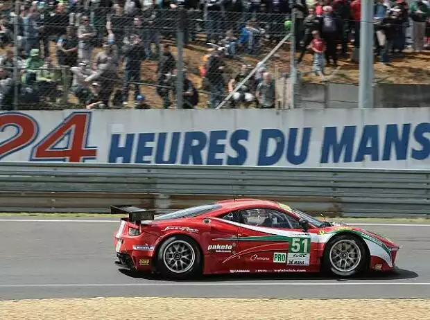 Giancarlo Fisichella, Gianmaria Bruni, Toni Vilander Titel-Bild zur News: Giancarlo Fisichella, Gianmaria Bruni, Toni Vilander
