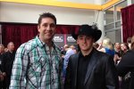 Elliott Sadler und Austin Dillon bei den Country-Music-Awards in Nashville