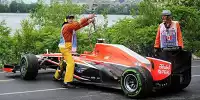 Bild zum Inhalt: Marussia: Bianchi Opfer der feuchten Piste
