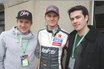 Nico Hülkenberg (Sauber) mit Gästen