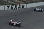 Takuma Sato (Foyt) und Helio Castroneves (Penske)