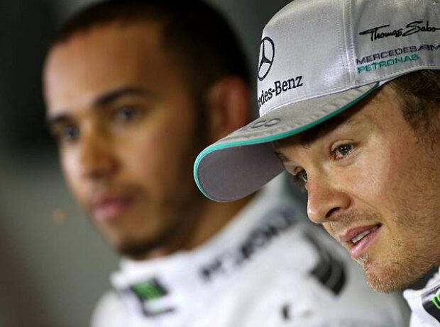 Nico Rosberg, Lewis Hamilton