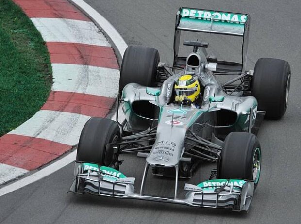 Nico Rosberg, Testreifen