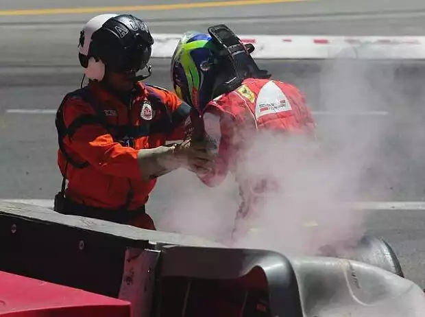 Felipe Massa, Unfall Titel-Bild zur News: Felipe Massa, Unfall