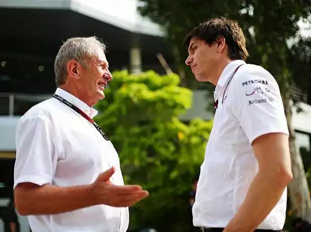 Helmut Marko, Toto Wolff Titel-Bild zur News: Helmut Marko, Toto Wolff
