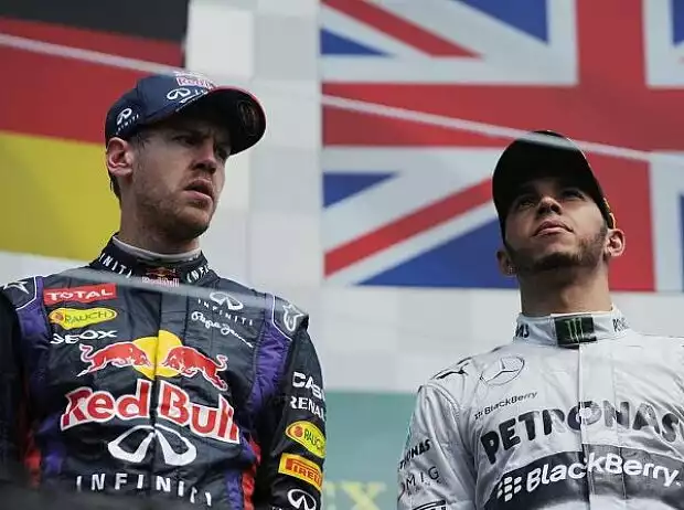 Sebastian Vettel, Lewis Hamilton Titel-Bild zur News: Sebastian Vettel, Lewis Hamilton
