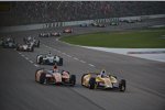 Ryan Hunter-Reay lag ebenfalls ein paar Runden in Front