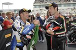 Marco Melandri und Sylvain Guintoli 