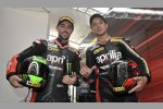 Eugene Laverty und Sylvain Guintoli (Aprilia) 