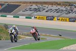 Marco Melandri vor Sylvain Guintoli 