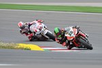 Eugene Laverty vor Jonathan Rea 