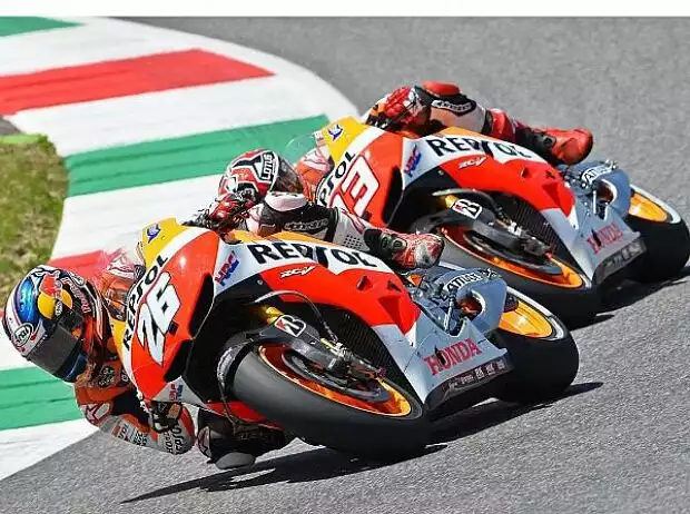 Dani Pedrosa, Marc Marquez Titel-Bild zur News: Dani Pedrosa, Marc Marquez
