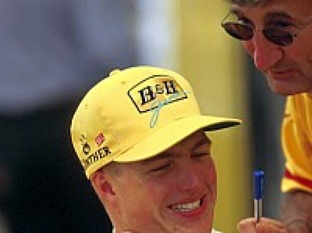 Ralf Schumacher und Eddie Jordan Ralf Schumacher und Eddie Jordan