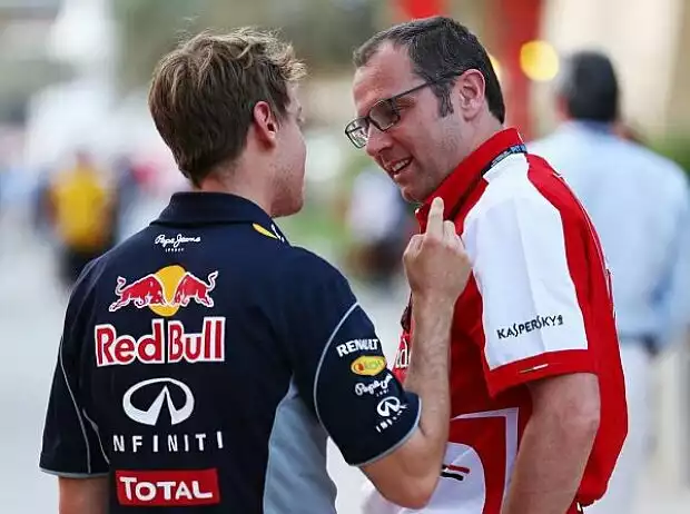 Sebastian Vettel, Stefano Domenicali Titel-Bild zur News: Sebastian Vettel, Stefano Domenicali