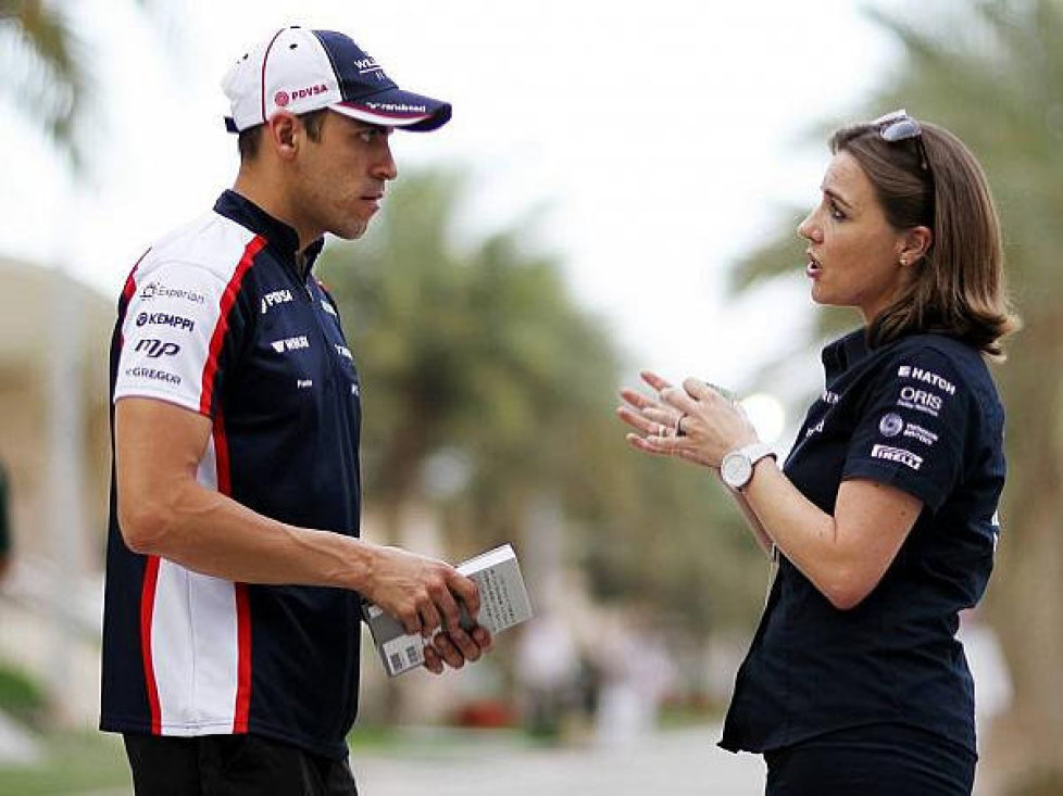 Pastor Maldonado, Claire Williams