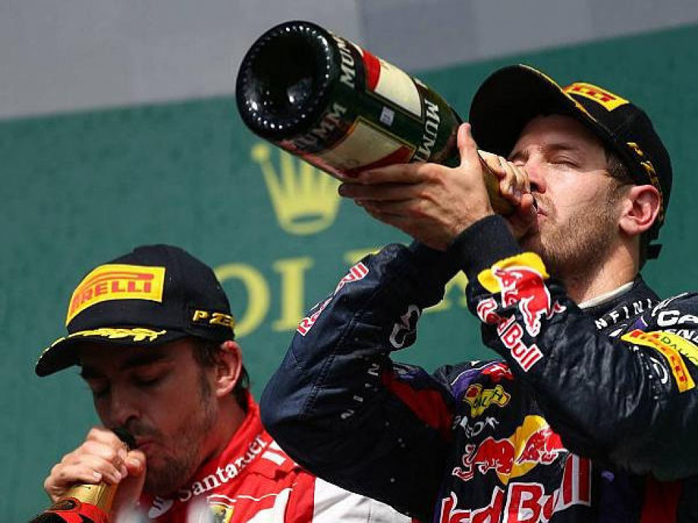 Fernando Alonso, Sebastian Vettel