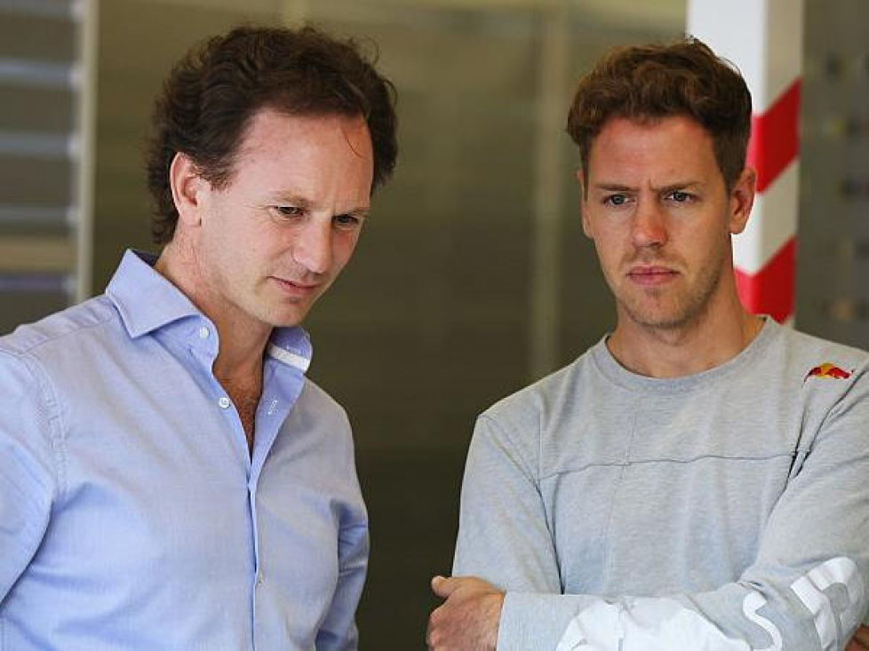 Sebastian Vettel, Christian Horner