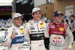 Gary Paffett, Christian Vietoris und Jamie Green (Abt-Audi-Sportsline) 