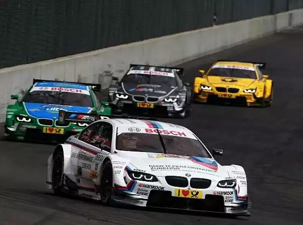 Titel-Bild zur News: Martin Tomczyk, Augusto Farfus, Joey Hand, Timo Glock