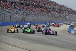 Start: Marco Andretti, James Hinchcliffe und Ryan Hunter-Reay vorn