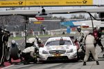Pascal Wehrlein (Mücke-Mercedes) beim Boxenstopp