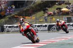 Daniel Pedrosa vor Marc Marquez 