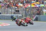 Stefan Bradl vor Andrea Dovizioso 