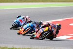 Luis Salom vor Alex Rins und Maverick Vinales 