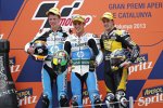 Esteve Rabat, Pol Espargaro und Thomas Lüthi 