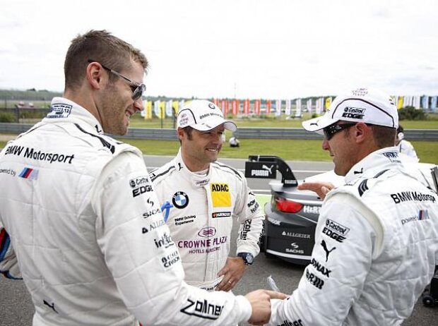 Martin Tomczyk, Andy Priaulx, Joey Hand Martin Tomczyk, Andy Priaulx, Joey Hand