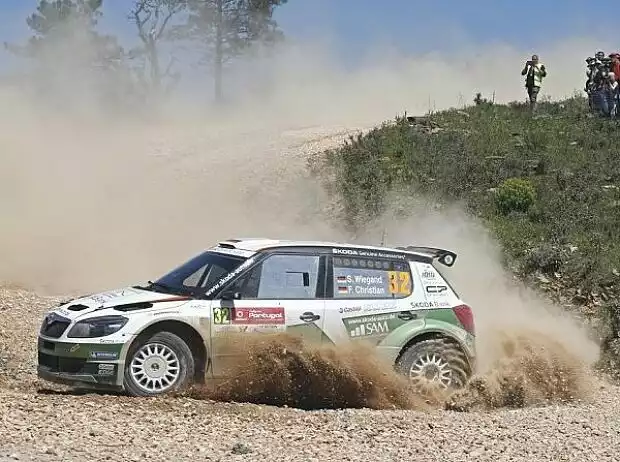 Sepp Wiegand, Frank Christian, Skoda, WRC2, Fabia Titel-Bild zur News: Sepp Wiegand, Frank Christian, Skoda, WRC2, Fabia