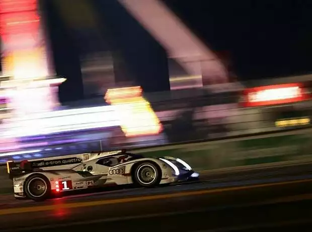 Audi R18 e-tron quattro, Andre Lotterer, Marcel Fässler, Benoit Treluyer Titel-Bild zur News: Audi R18 e-tron quattro, Andre Lotterer, Marcel Fässler, Benoit Treluyer
