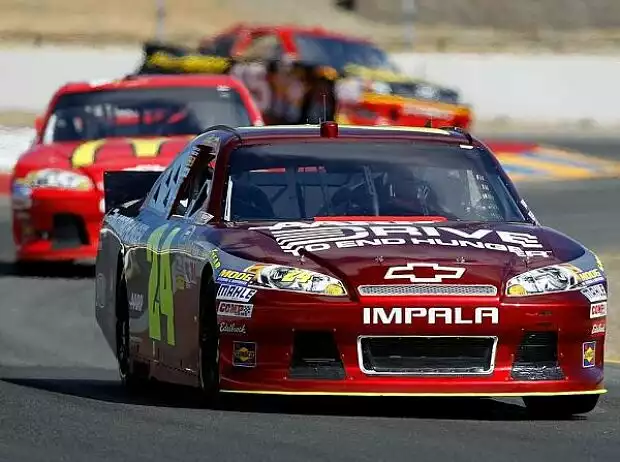Jeff Gordon, Jamie McMurray, Clint Bowyer Titel-Bild zur News: Jeff Gordon, Jamie McMurray, Clint Bowyer