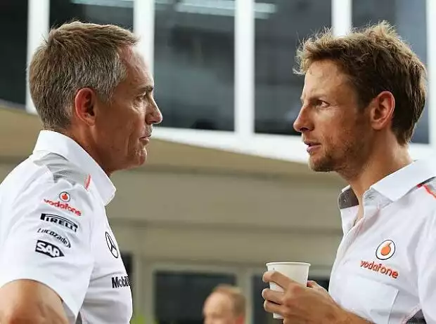 Martin Whitmarsh, Jenson Button Titel-Bild zur News: Martin Whitmarsh, Jenson Button