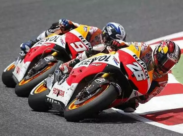 Daniel Pedrosa, Marc Marquez Titel-Bild zur News: Daniel Pedrosa, Marc Marquez
