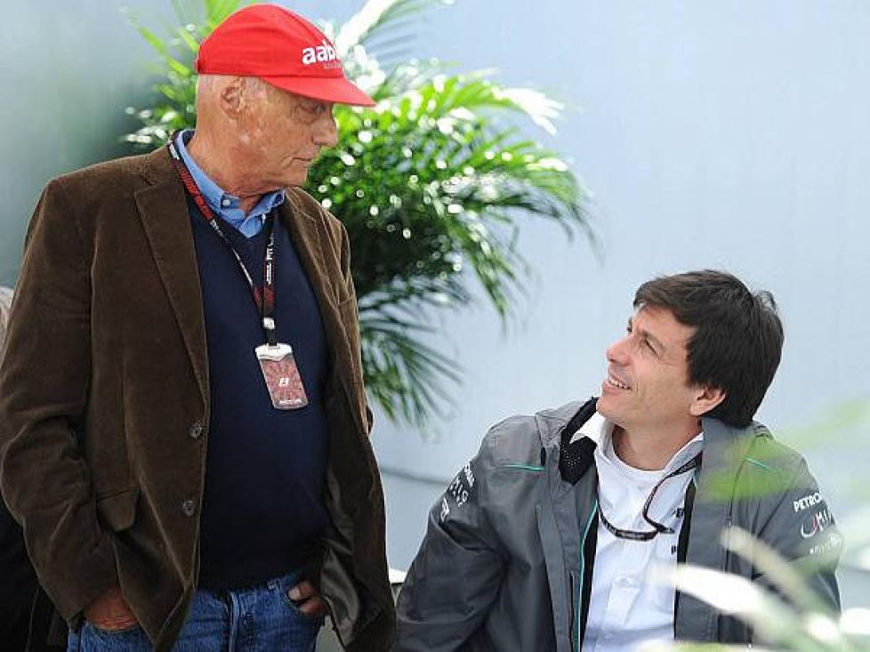 Toto Wolff, Niki Lauda