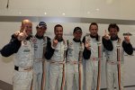 Nach dem Qualifying: Jubel bei Aston Martin