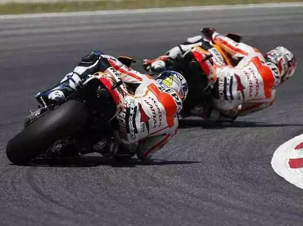 Marc Marquez, Daniel Pedrosa Titel-Bild zur News: Marc Marquez, Daniel Pedrosa