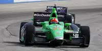 Bild zum Inhalt: Hinchcliffe dominiert in Iowa und holt ersten Oval-Sieg